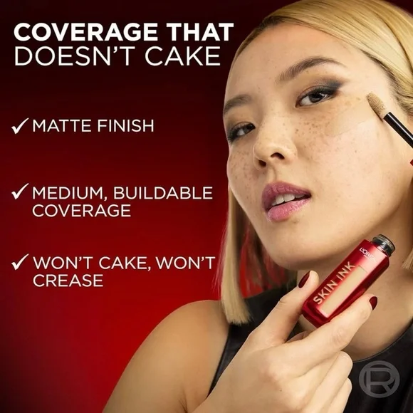 🆕L'Oreal Skin Ink Concealer - Light Tan - Picture 4 of 16